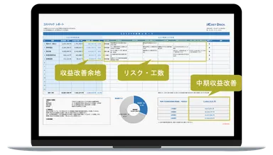 コストドック　レポートイメージ