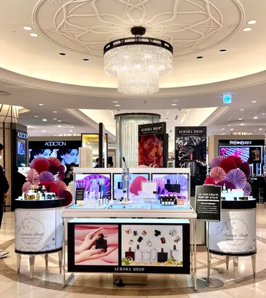 阪急うめだ本店での出店の様子