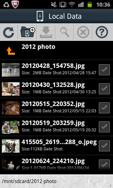 SDカード内画面