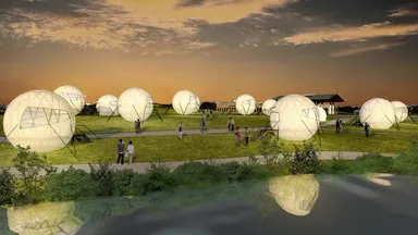 球体テント(13棟)