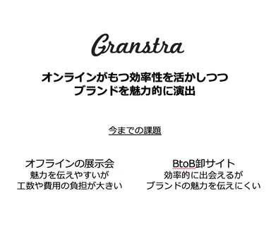 Granstraの特徴