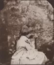 ３．アリス・リドゥル、チャールズ・ラトウィッジ・ドジソン撮影、1858年 C. National Portrait Gallery, London