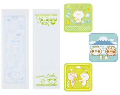 F賞：うさまる銭湯タオルコレクション