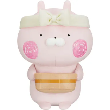 ラストワン賞：まったりうさこ銭湯ぬいぐるみ