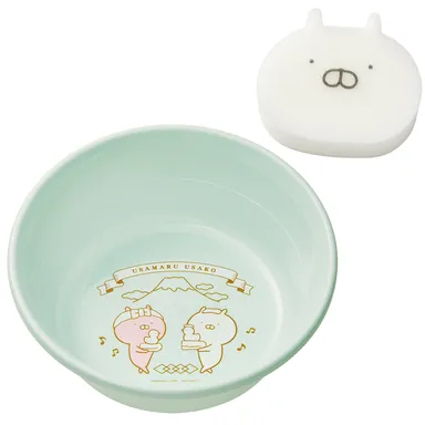 B賞：風呂桶＆うさまるスポンジセット