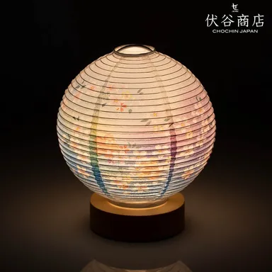 テーブルライト おしゃれ LED 5寸丸 提灯(1)