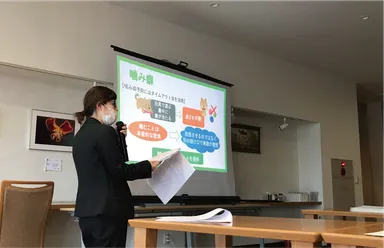 ペットセミナーの様子