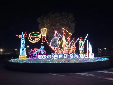 堺らしさあふれるモチーフがお出迎え