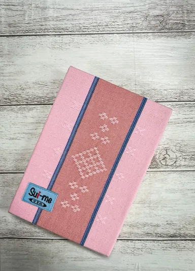 織物のブックカバー(プレゼント品事例2)