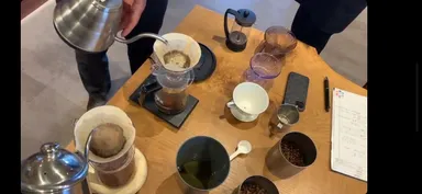 癒しの珈琲教室風景(4)