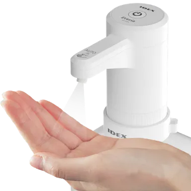 非接触でミスト噴射