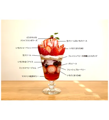 いちごパフェ