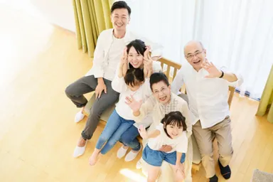 家族だんらんの時に