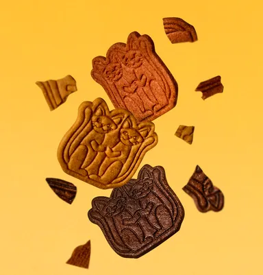 ザクっと食感のクッキー