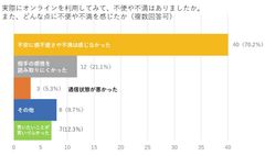 オンライン調停の不便だった点