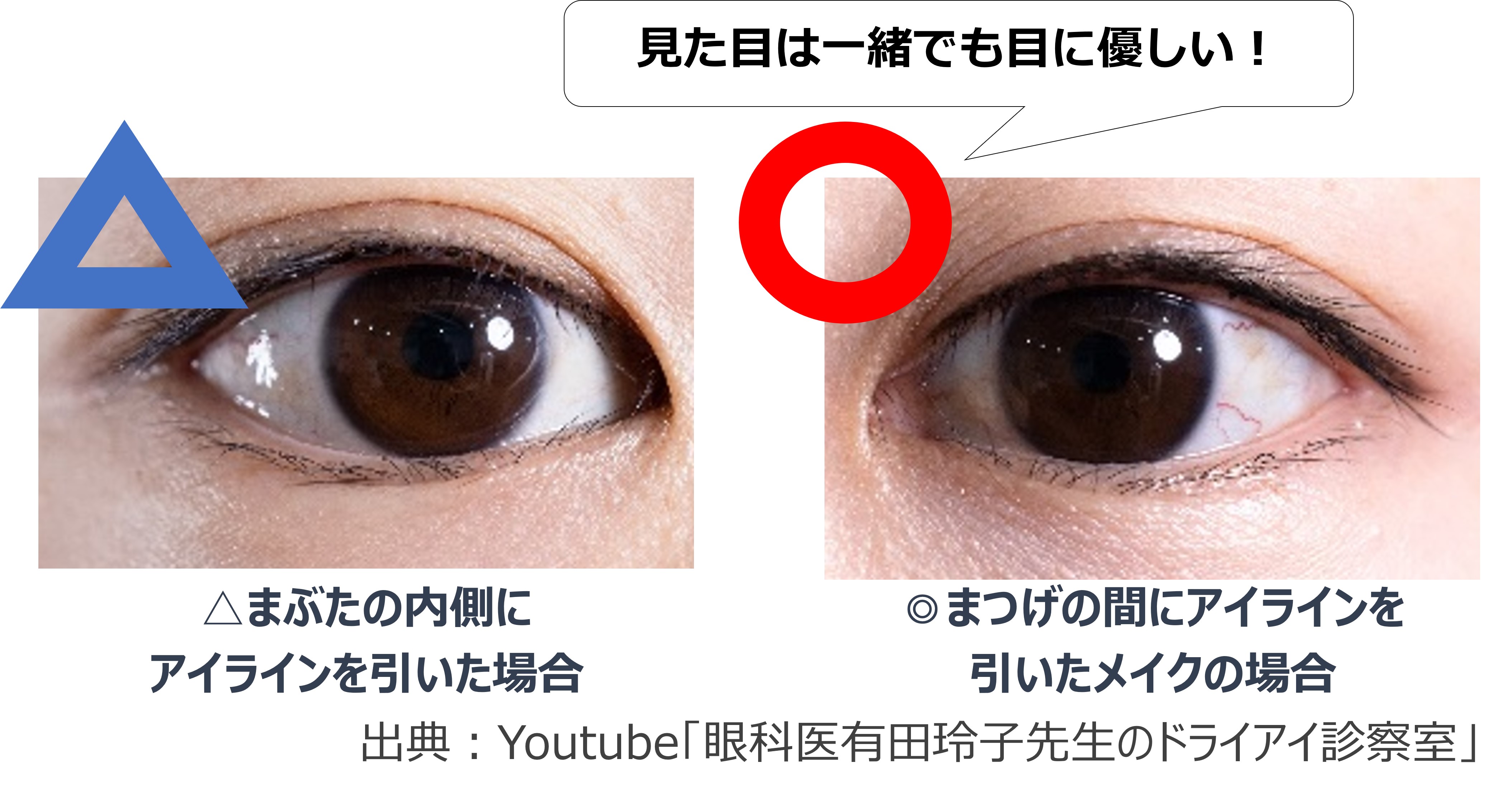 メイクをしたり落としたりする際のドライアイの最適なヒントは何ですか?