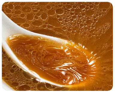 にんにく旨豚醤油　スープ