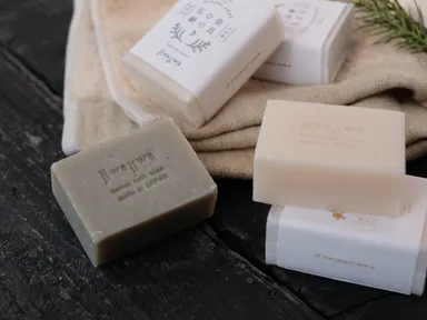 無農薬・無化学肥料で栽培された自然素材を使用