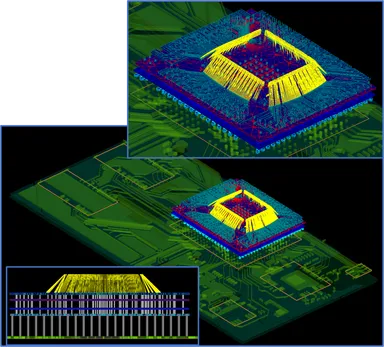 Phi Plusメッシュ作成技術により、3D ICのパッケージングに代表される複雑なシステムシミュレーションは大幅に高速化され堅牢性も高まります。