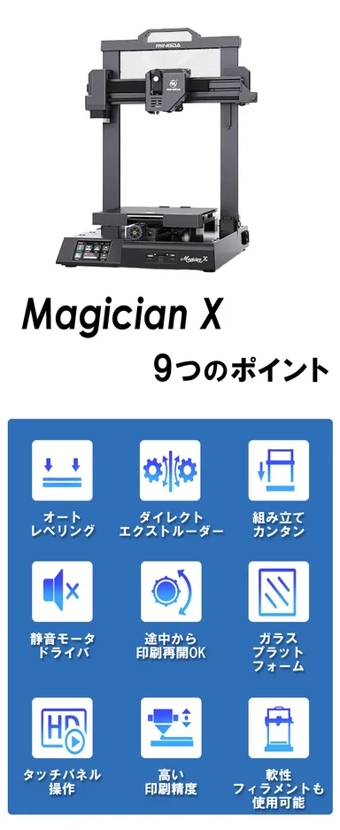 家庭用3Dプリンターの決定版”高品質な造形がご自宅で楽しめる 家庭用3Dプリンターの決定版”高品質な造形がご自宅で楽しめる