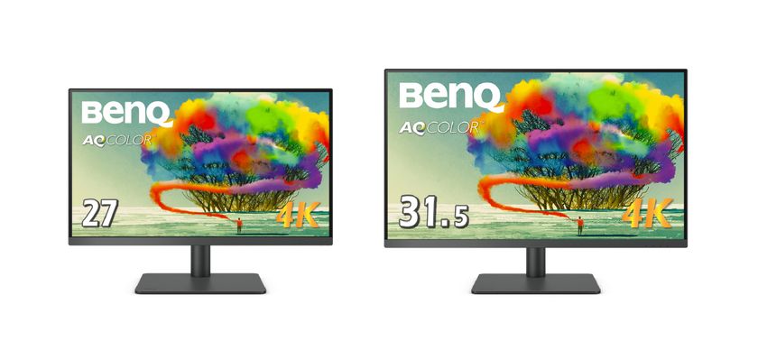 Aqcolor Tm シリーズ新製品 デザイナー向け4k Uhdモニター 27インチ Pd2705u と31 5インチ Pd35u を新発売 給電も可能なusb Type C対応で接続性が向上 ベンキュージャパン株式会社のプレスリリース