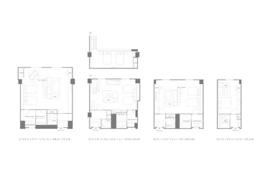 平面図(客室一例)