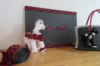 畳と畳ヘリバッグとお馬のいっしー(R)