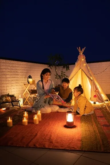 おうちキャンプイメージ写真