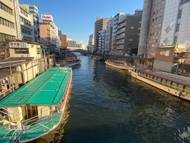 屋形船にも乗れる町！