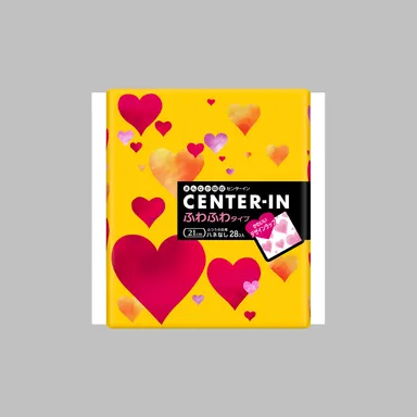 『センターイン ふわふわタイプ』ふつうの日用ハネなし