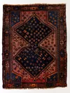Photo.12 絨毯　西イラン　バクティアリ族　1880年頃　羊毛　214×165cm