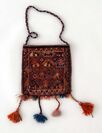 Photo.16 テント袋(トルバ) 南イラン　カシュガイ族クヒ　1950年頃　羊毛　32×32cm