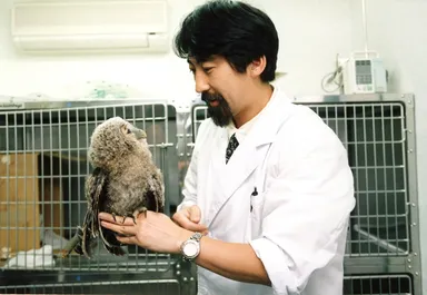 故　佐草 一優とフクロウの雛