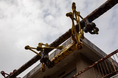 錆ついたブランコ