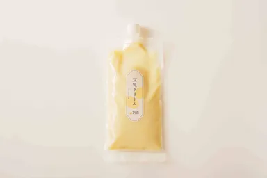 鈴豆の豆乳クリーム