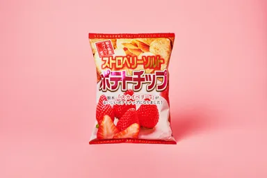 ストロベリーソルトポテトチップス