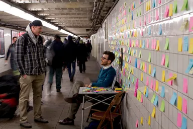 ニューヨーク サブウェイセラピーの様子(2)