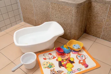 お風呂用品も充実