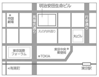 会場「明治安田生命ビル」
