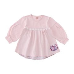 バックシャンチュニック(薄ピンク)