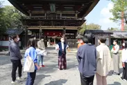 青井阿蘇神社での防災講話イメージ