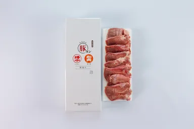 和肉第一弾　国産豚タン厚切り塩麹熟成内外装画像