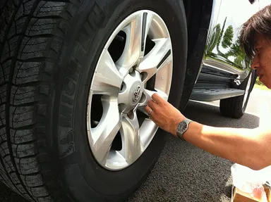 ホイール・デコ　装着