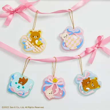 F賞：コースターにもなるクリアラバーチャーム(イメージ1)