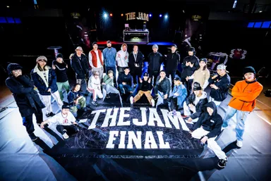 THE JAM FINAL 2022に出場した24人のBBOY・BGIRL (C)harugraphics