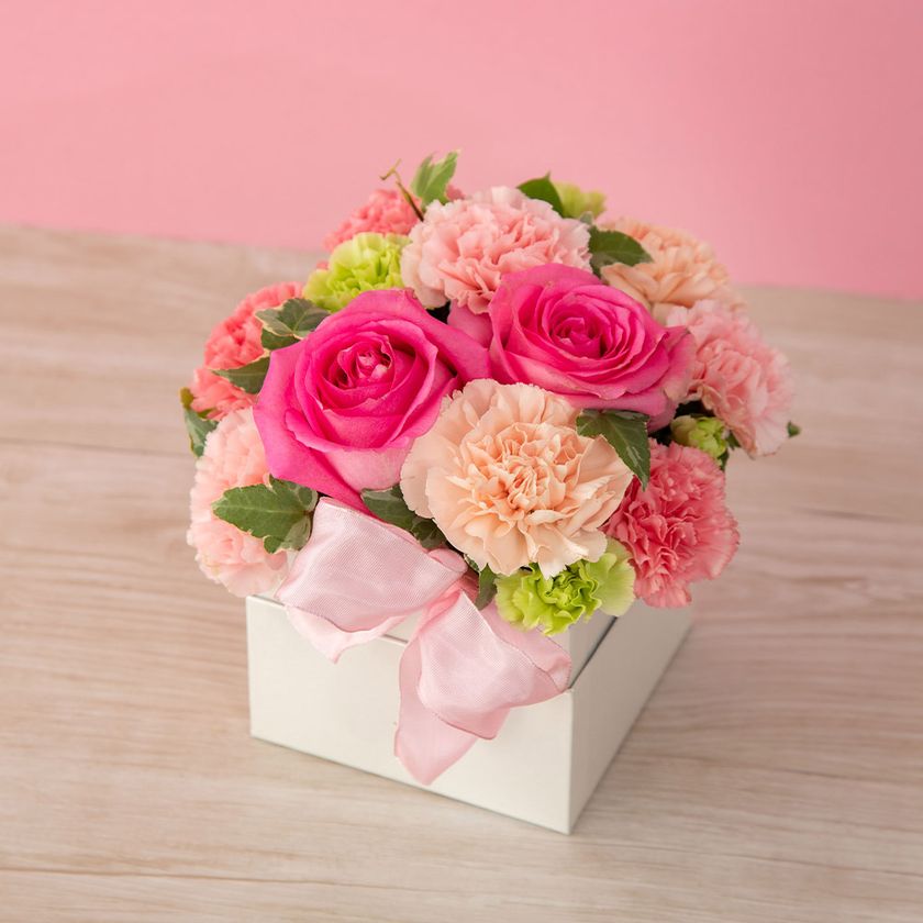 売り上げの一部を日本乳がんピンクリボン運動へ寄付
ドネーション付き母の日フラワーギフトを
2月14日（月）から注文受付開始
～日本中のお母さんへ
「ずっと笑顔で暮らせますように」～