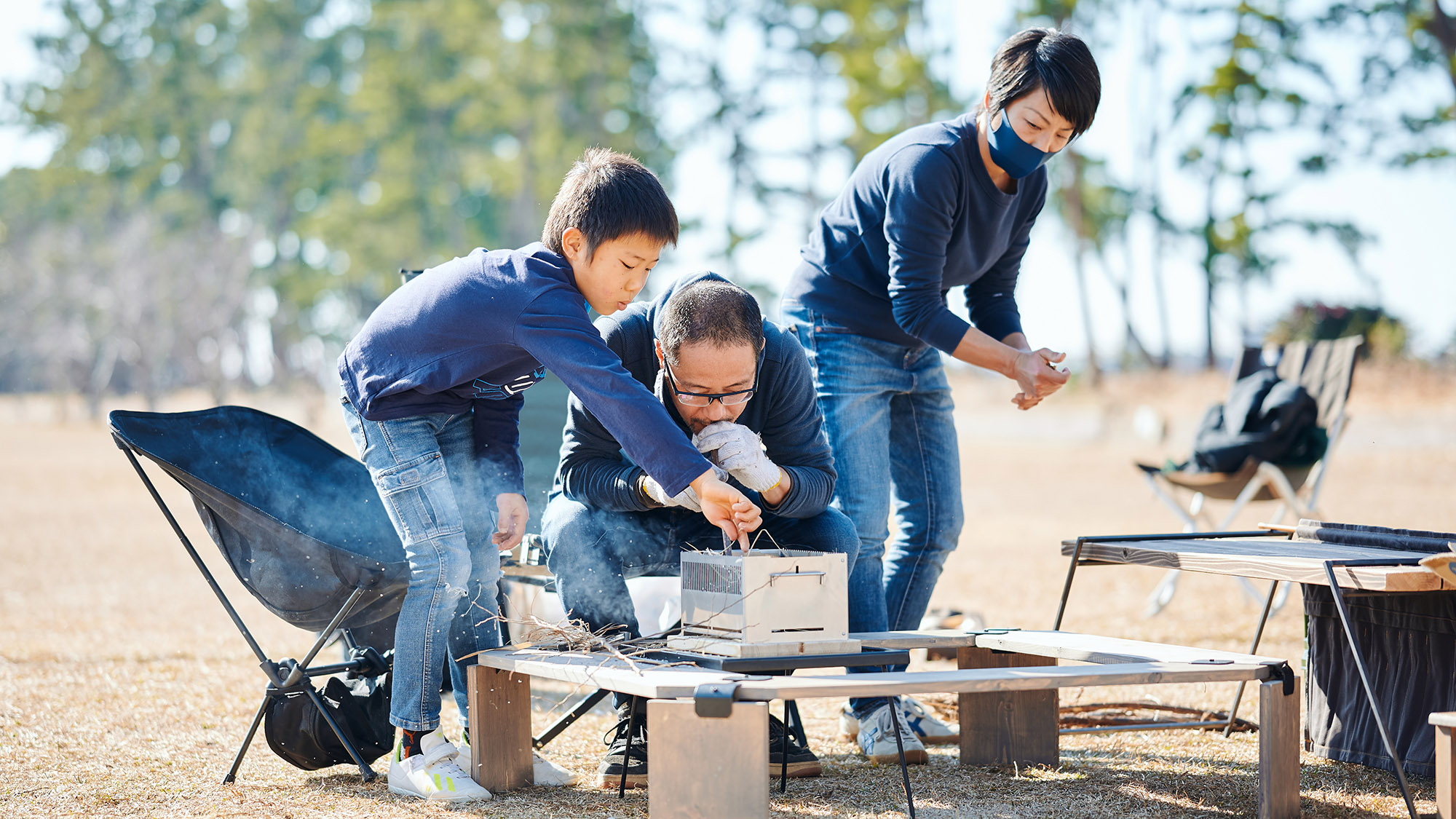 1台7役のオールインワングリル炭焼き器「＋Base」 「東京