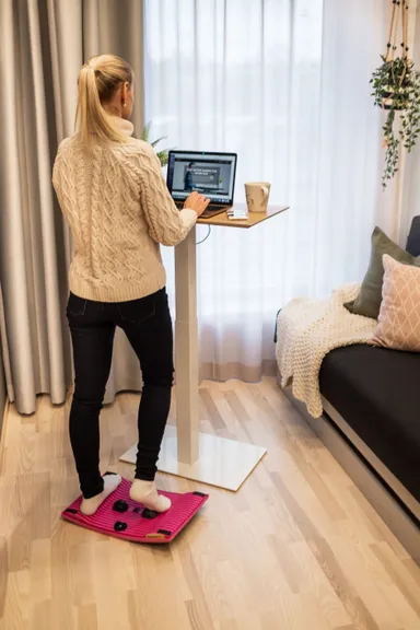 仕事しながらストレッチ