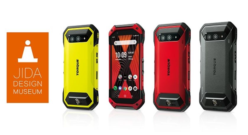 京セラのタフスマホ「TORQUE(R)5G」
JIDA デザインミュージアムセレクション Vol.23 に選定