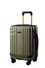 『BEAMS DESIGN』オリジナルスーツケース フロントオープンスタイル 34L　カーキ